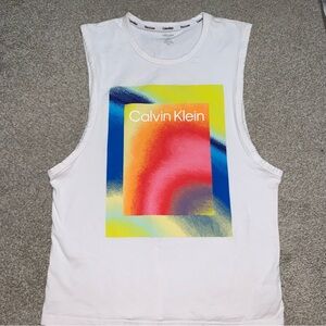 Calvin Klein White Sleepwear Top